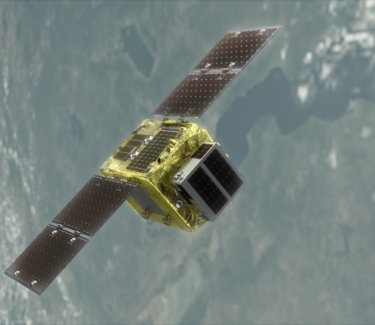 לוויין ניקוי החלל של Astroscale, יוצא לאתר השיגור בקזחסטן